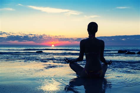 meditation beach sally parkes yoga