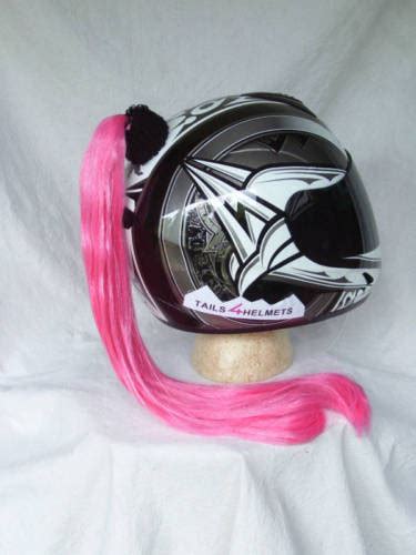 Pink Helmet Ponytail 24 Gear Ape