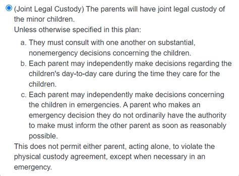 Joint Legal Custody Defined Advantages And Disadvantages