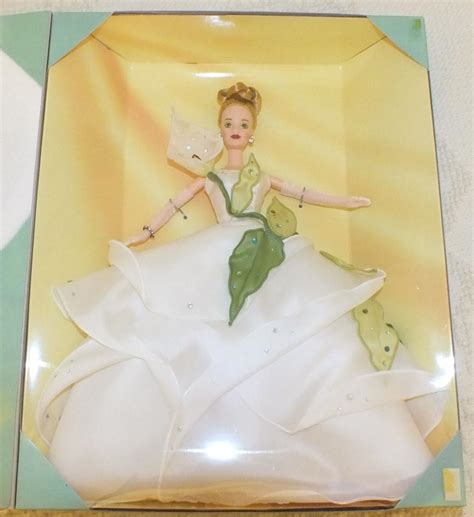 1997 fao schwarz calla lily barbie doll~fao schwarz exclusive~nrfb 1748158357