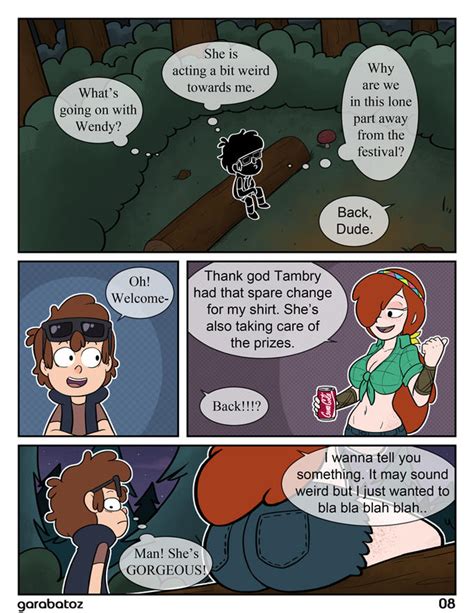 Road To The Club First Trip Page 8 Gravity Falls
