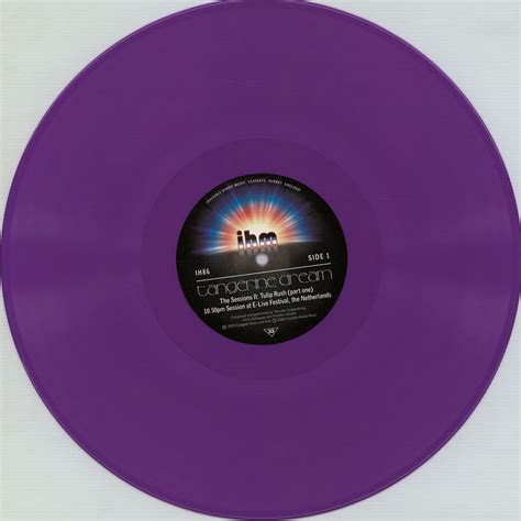 Tangerine Dream The Sessions Ii Purple Vinyl Edition Vinyl 2lp