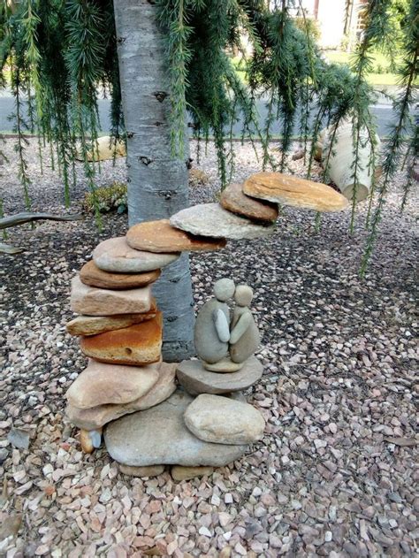 Stone Sculpture From My Garden Garden Art Sculptures Rock Garden