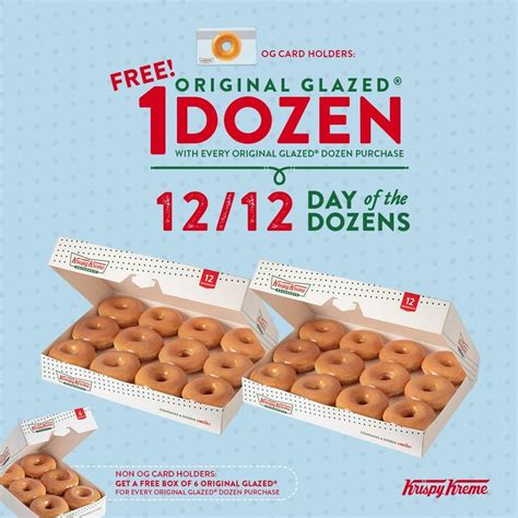 Manila Shopper Krispy Kreme Day Of The Dozens 1212 2020 Promo