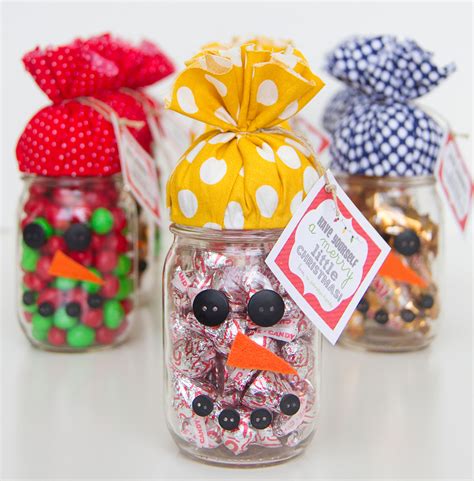 73 sparkling christmas card messages and quotes to see you through the festive season! Candy Jar Snowman Gift | AllFreeKidsCrafts.com