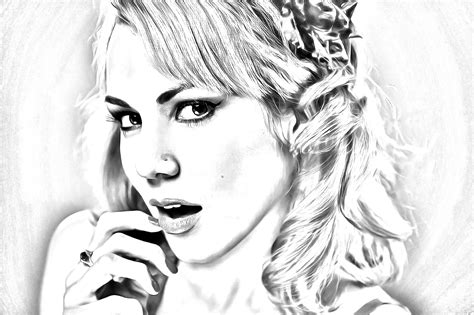 Pencil Drawing Effect Photoshop Action By Shinypixel Graphicriver