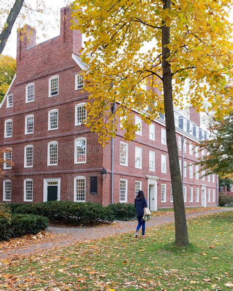 Massachusetts Hall Harvard University Stock Photo Image Of