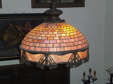 Antique Stained Glass Chandelier Life Of A Roof