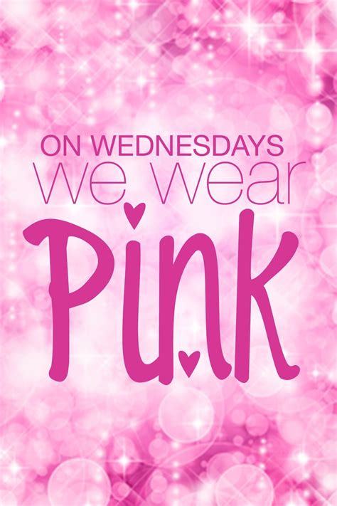 Wednesday Wear Pink Pink Life Tickled Pink