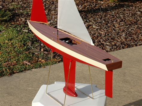 Rc Sailboat Accessories Veneer Deck Kit For T37 Wooden Model Boat Kit