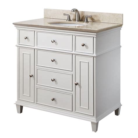 36 inch bathroom vanities are very popular among interior decor enthusiasts as they allow for an added aesthetic appeal to the overall vibe of a these 36 inch bathroom vanities also come in unique colors, shapes and sizes, all while effortlessly maintaining sync with every possible type of. 36 Inch Bathroom Vanity With Top - Interior Design ...