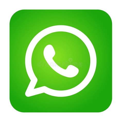 Whatsapp Logo Icon Vector With Gradient Design Illustration On White