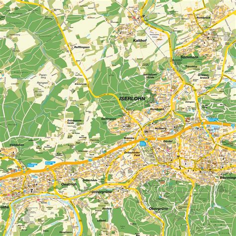 Map Iserlohn Germany Maps And Directions At Hot Map