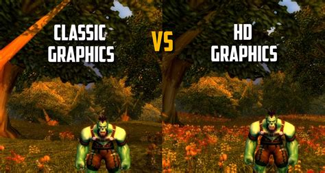 Classic Wow First Screenshots Of The Beta New Graphics