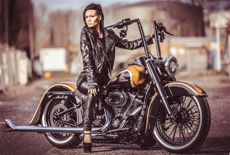 Girls Motorcycles Wallpaper Hd Download