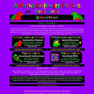 A Maths Dictionary For Kids 2015 Full Site By Eather Pearltrees