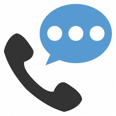 Bubble Call Center Comment Consulting Help Phone Support Icon