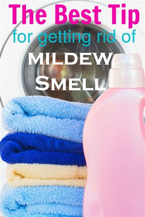 Best Tip For Getting Rid Of Mildew Smell Mildew Smell Diy Cleaning
