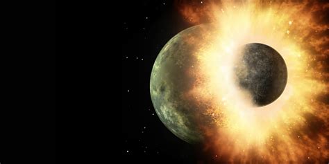 The Giant Impact Hypothesis Was The Moon Formed From The Earths