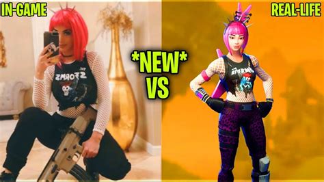 All New Fortnite Skins In Real Life 💖 Youtube