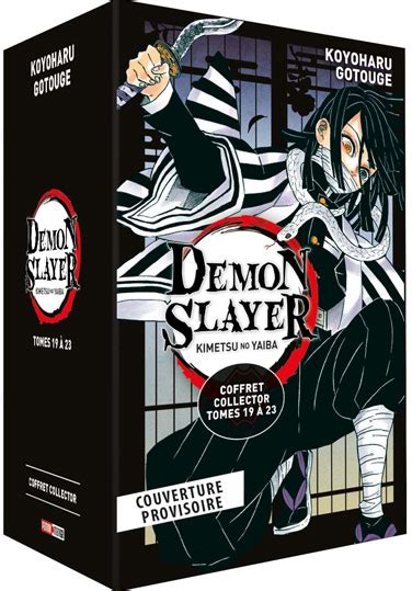 Coffret Intégrale Manga Demon Slayer édition Collector Limitée