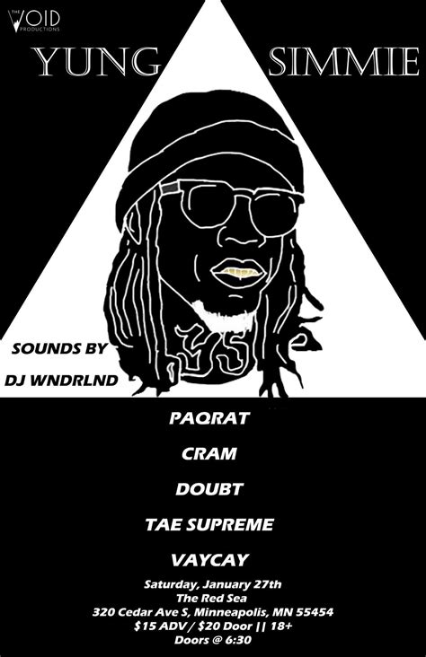 Yung Simmie Sound By Dj Windrlnd The Red Sea Minneapolis