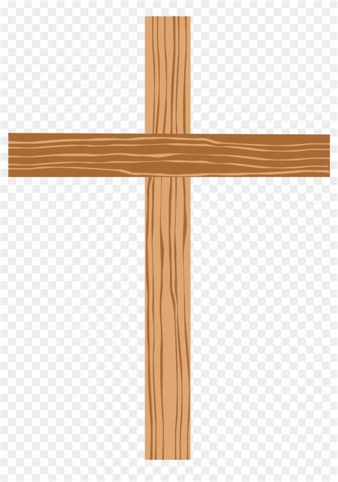 Christian Cross Png Wooden Cross No Background Clipart