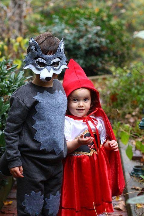 The big bad wolf is a minor character in the shrek movies. Homemade wolf and Red Riding Hood costume ideas. | Sister halloween costumes, Sibling halloween ...