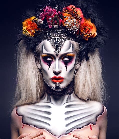 By Ellimacs Sfx Day Of The Dead Halloween Makeup Halloween Makeup
