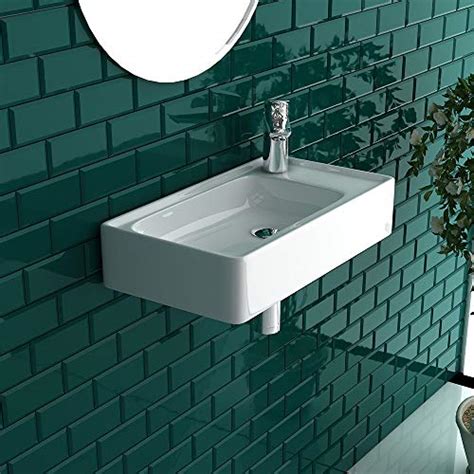 Waschbecken & waschtische in verschiedenen formen & größen jetzt bei unidomo® bestellen! Alpenberger Waschbecken Platzsparende Form 50,5 x 26,5 cm ...