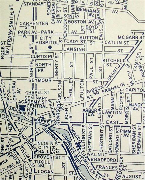 Auburn Ny Jan 1972 Map By Arrow Maps Published For A Ma Flickr
