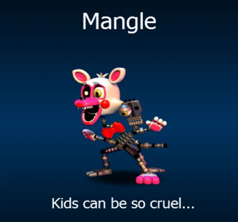Kids Can Be So Cruel Fnaf World Mangle By Chocowhite Queenduck On