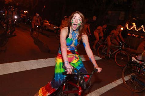 Photo Flashback Naked Bike Ride Chicago Tribune My Xxx Hot Girl