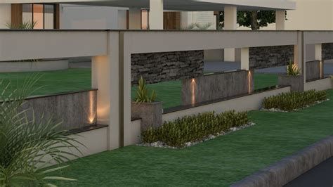 Modern Compound Wall Designs Residential