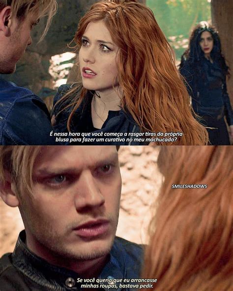 Essa Cena Kksksks Clary E Jace Clary Fray Shadowhunters Tv Series Ashley Rickards The Flash