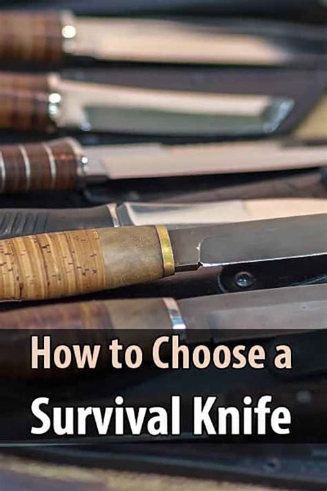 How To Choose A Survival Knife Urban Survival Site