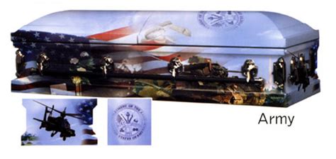 Casket Cremation Casket Stainless Steal Military Casket Art Casket