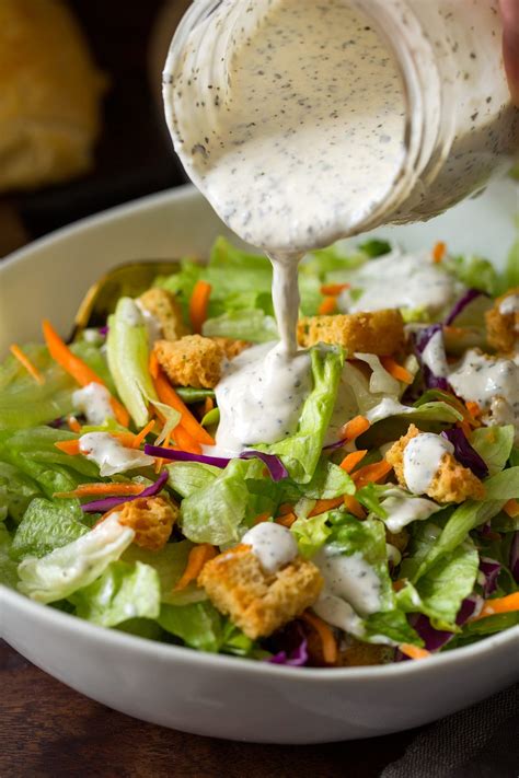 Types Of Salad Dressing Green Herb Salad Dressing Healthy
