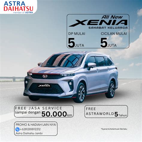 Update Harga Promo Daihatsu All New Xenia Di Jambi Terbaru 2023