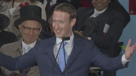 Harvard Dropout Mark Zuckerbergs Speech To 2017 Graduates