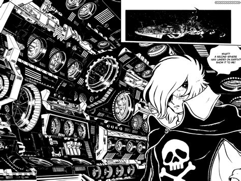 Captain Harlock Manga Leiji Matsumoto イラスト 絵 ロボコン