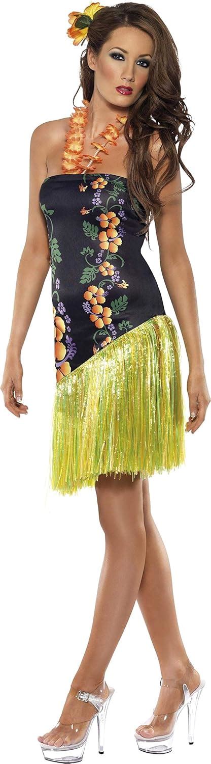 Ladies Luscious Luau Hawaiian Hawaii Hula Girl Dressing Up Costume