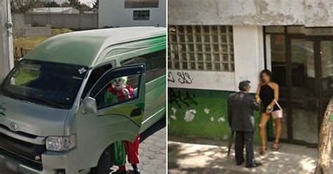 Awkward And Unexpected Moments Captured On Google Street View