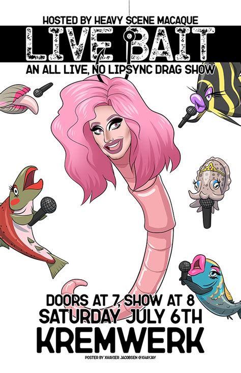 Live Bait All Live Drag Show Tickets Kremwerk Seattle Wa Sat Jul 6 2019 At 7pm Kremwerk