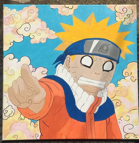 Naruto Paintings On Canvas