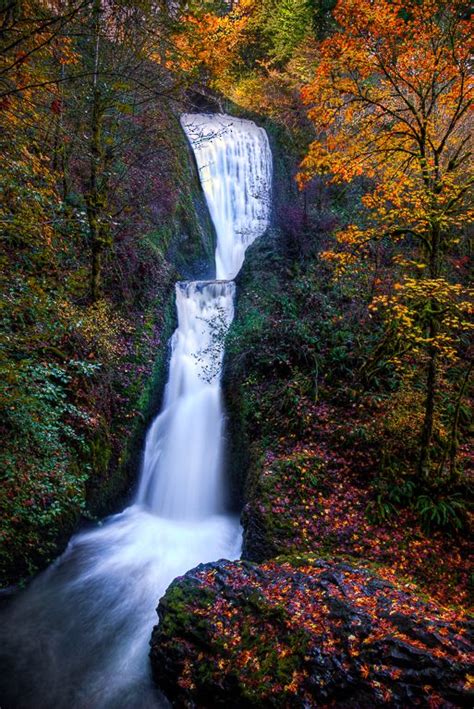 Bridal Veil Falls Columbia Gorge Oregon By Michael Brandt Beautiful