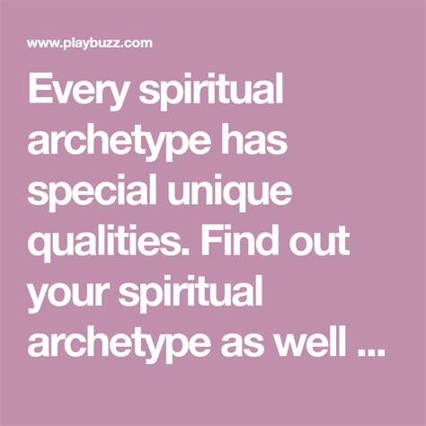 What Is Your Spiritual Archetype Archetypes Spirituality Tarot
