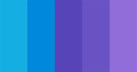 Modern Blue Purple Color Scheme Blue