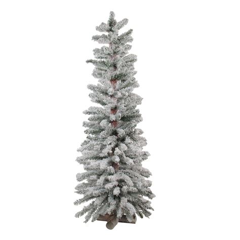 Northlight 4 Unlit Artificial Christmas Tree Slim Heavily
