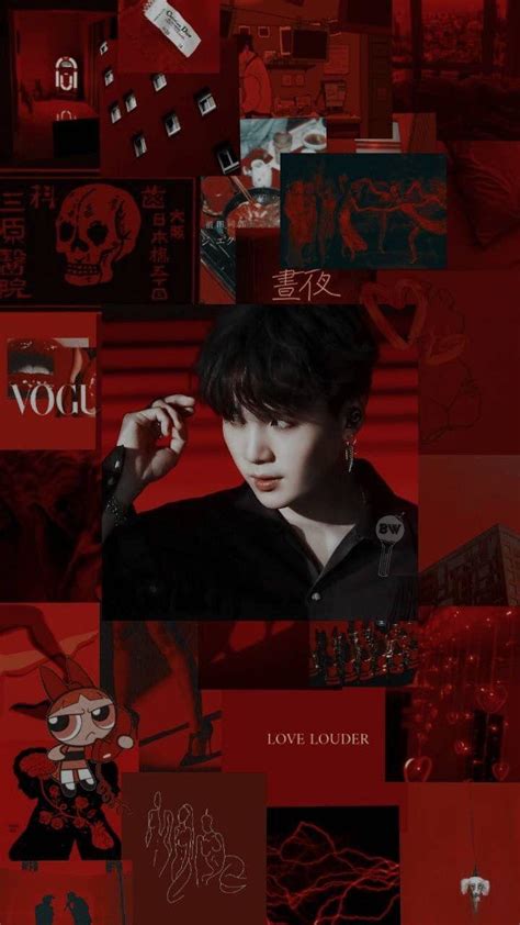 Please contact us if you want to publish a bts black aesthetic. BTS Red Aesthetic Wallpapers - Wallpaper Cave